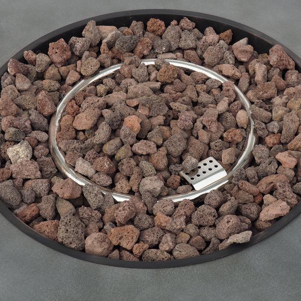 Gdf Studio Jasmine Outdoor 40 000 BTU Circular Fire Pit (No Tank Holder)