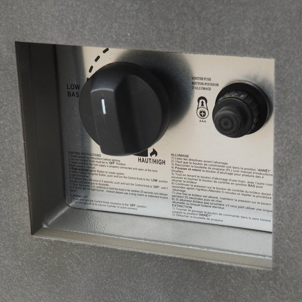 Gdf Studio Jasmine Outdoor 40-Inch Square Fire Pit With Tank Holder