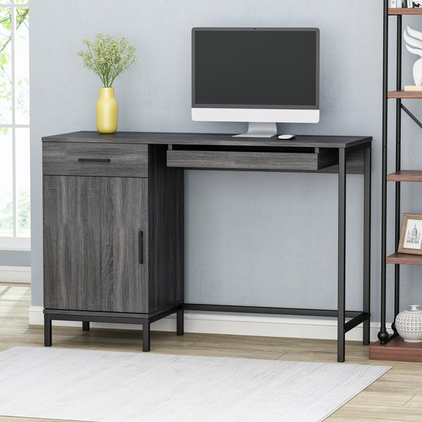 Gdf Studio Jeanie Contemporary Faux Wood Computer Desk