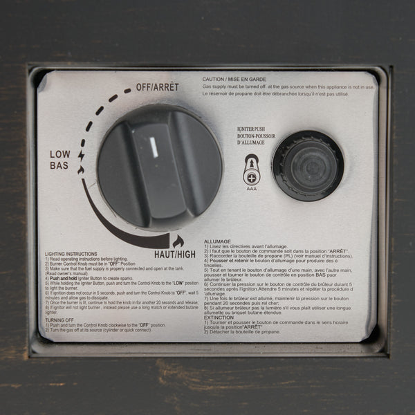 Gdf Studio Jefferson Outdoor Rectangular Fire Pit With Tank Holder