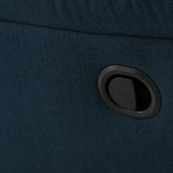 Gdf Studio Jemma Tufted Fabric Swivel Gliding Recliner Chair