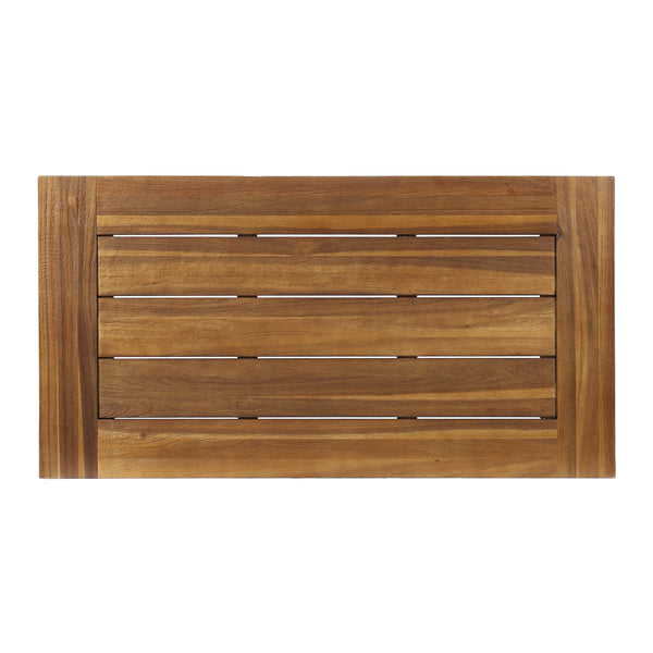 Gdf Studio Jenny Outdoor Acacia Wood Coffee Table Sandblast Finish