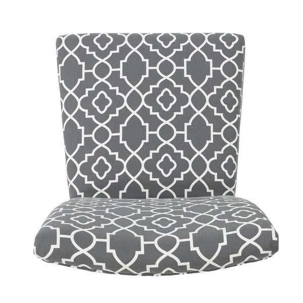 Gdf Studio Jericho Quality Crafted Fabric Dining Chair (Set Of 2)