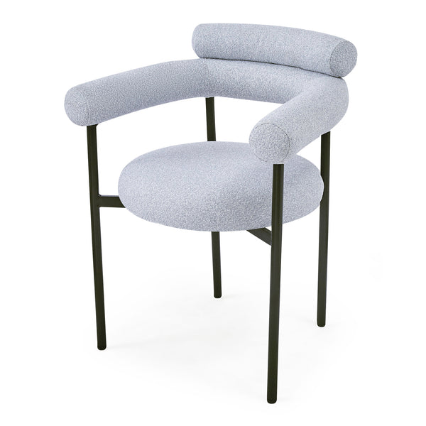 Gdf Studio Jornic Modern Arm Upholstered Dining Chair