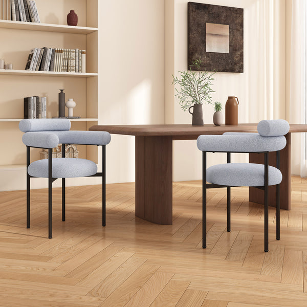 gdf studio Jornic Modern Arm Upholstered Dining Chair