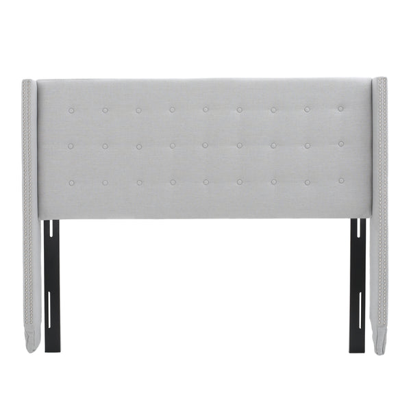 gdf studio Josephine Contemporary Upholstered Queen Headboard w/ Button Tufting