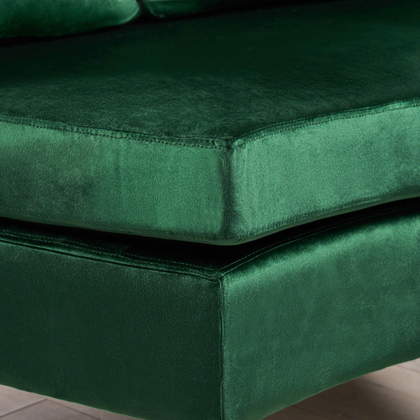 Gdf Studio Julian Nora Glam Velvet Modular 2 Seater Sectional