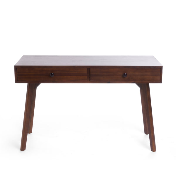 gdf studio Jushwo Walnut Finished Acacia Wood Console Table