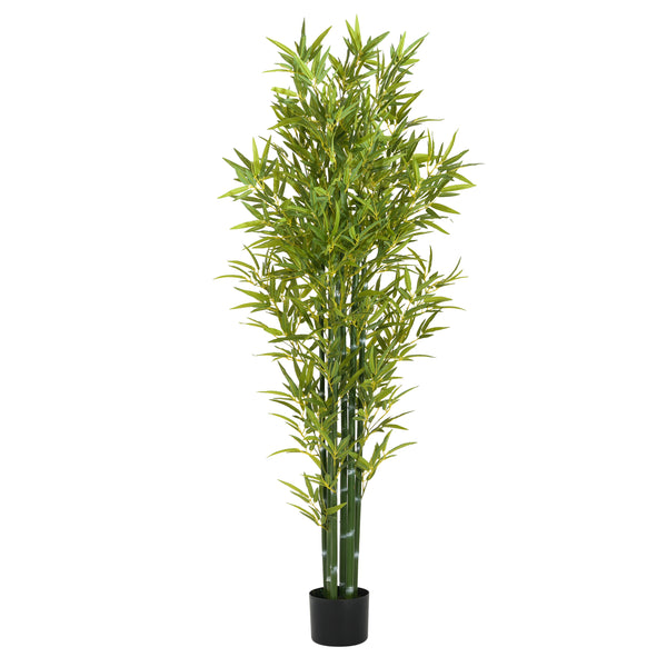 Gdf Studio Kaelith 72" Artificial Bamboo With Pot - 2pcs