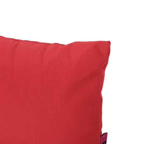 Gdf Studio Kaffe Indoor Red Water Resistant Rectangular Throw Pillow