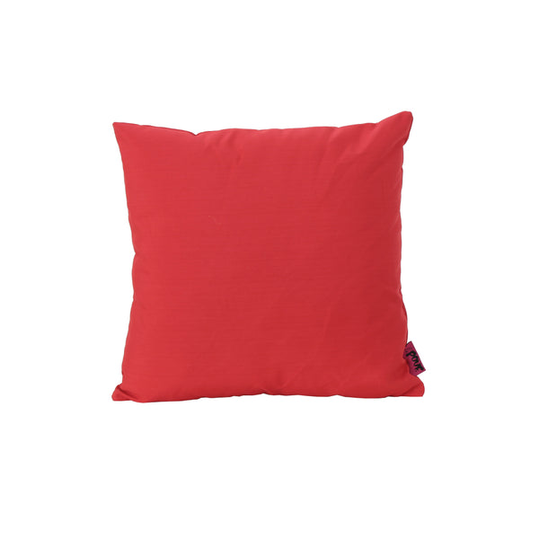 gdf studio Kaffe Indoor Red Water Resistant Square Throw Pillow