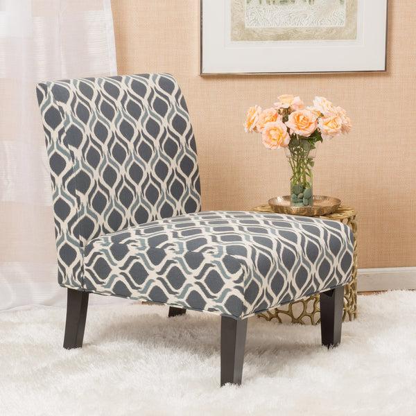 Gdf Studio Kalee Contemporary Fabric Slipper Accent Chair