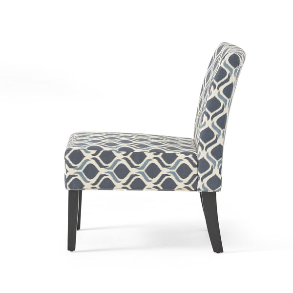 Gdf Studio Kalee Contemporary Fabric Slipper Accent Chair