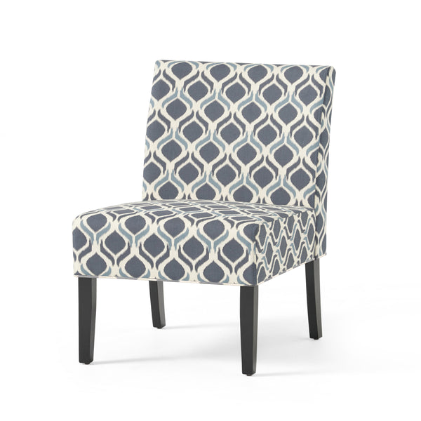 Gdf Studio Kalee Contemporary Fabric Slipper Accent Chair