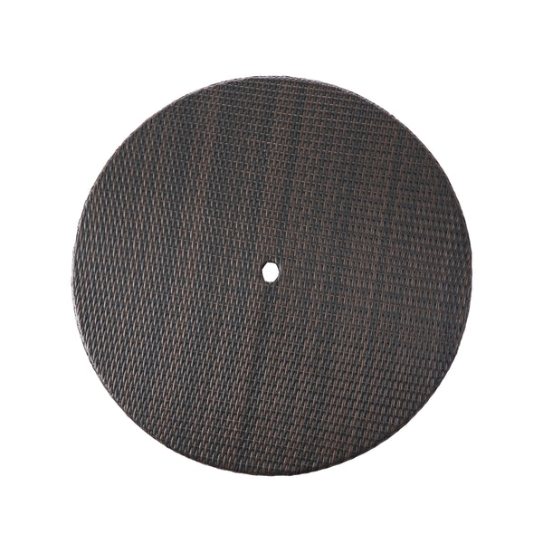 Gdf Studio Kanza Outdoor Brown Wicker Round Dining Table