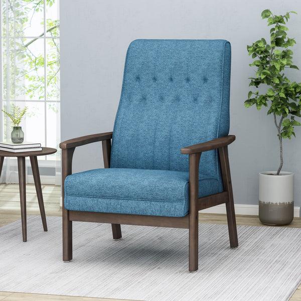 gdf studio Katharine Mid-Century Fabric Modern Accent Chair