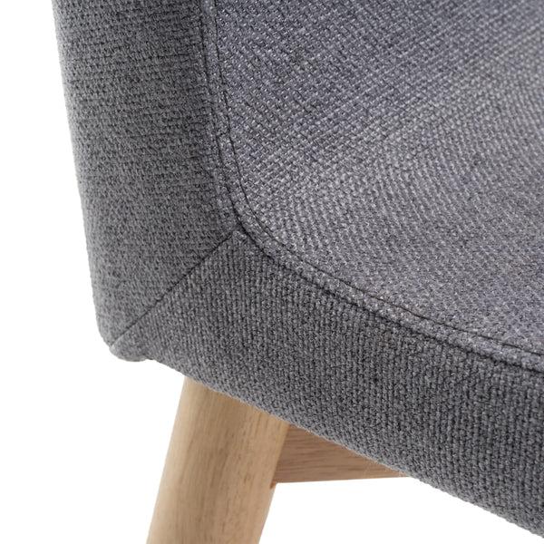 Gdf Studio Katherine Mid Century Modern Fabric Upholstered 5 Piece Dining Set