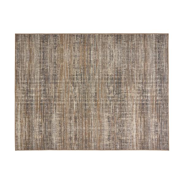 gdf studio Katherine Outdoor Contemporary Area Rug Gray and Beige