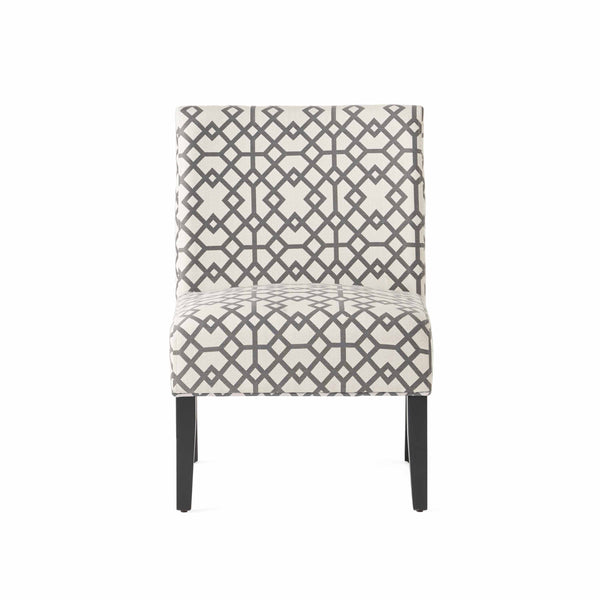 gdf studio Kendal Contemporary Fabric Slipper Accent Chair