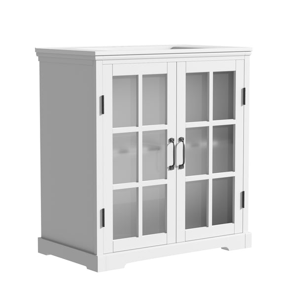 gdf studio Kestrel Modern Bathroom Vanity with Ceramic Sink Bathroom Vanity Cabinet