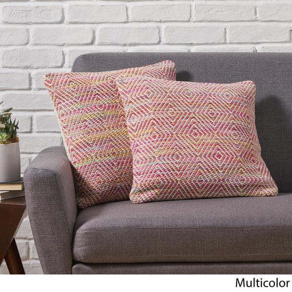 Gdf Studio Kristal Boho Cotton Throw Pillow (Set Of 2)