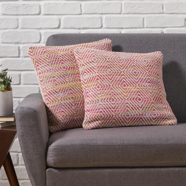 Gdf Studio Kristal Boho Cotton Throw Pillow (Set Of 2)