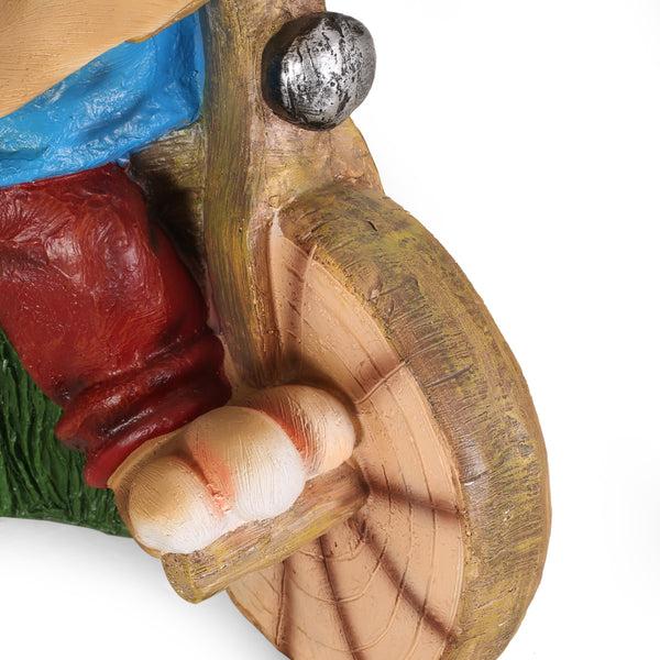 Gdf Studio Kuhrs Outdoor Decorative Rabbit Planter Blue And Brown