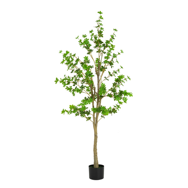 Gdf Studio Kyrion 76" Artificial Enkianthus Tree With Pot