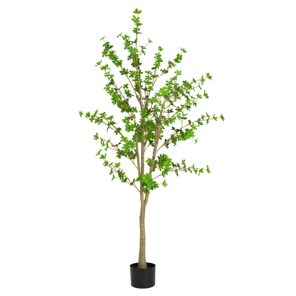 gdf studio Kyrion 76" Artificial Enkianthus Tree with Pot