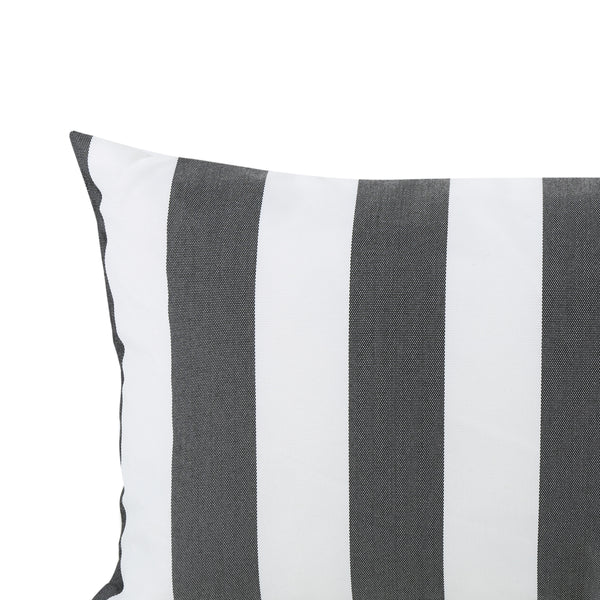 Gdf Studio La Mesa Indoor Striped Water Resistant Rectangular Throw Pillow