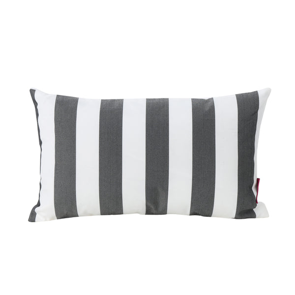 gdf studio La Mesa Indoor Striped Water Resistant Rectangular Throw Pillow