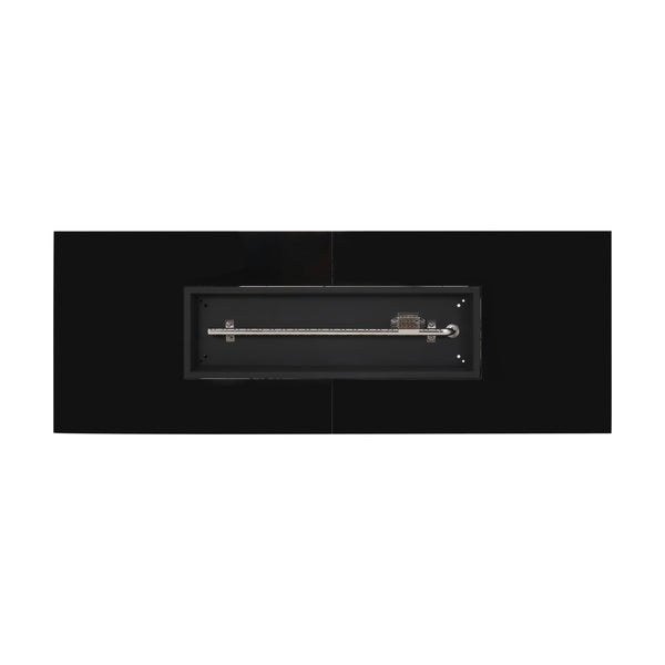 Gdf Studio Laini Outdoor 56-Inch Rectangular Fire Pit With Tank Holder