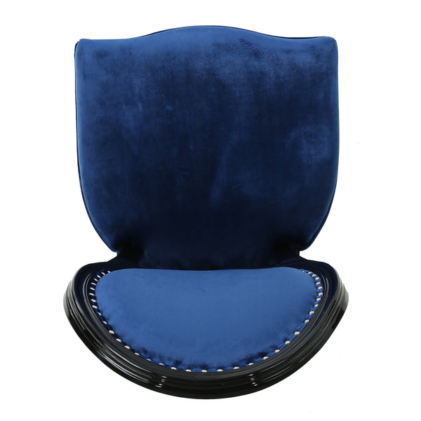 Gdf Studio Landon Traditional New Velvet Dining Chairs (Set Of 2)