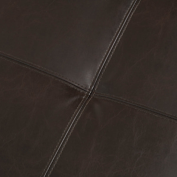 Gdf Studio Lannisport Contemporary Button Tufted Brown Split Top Storage Ottoman