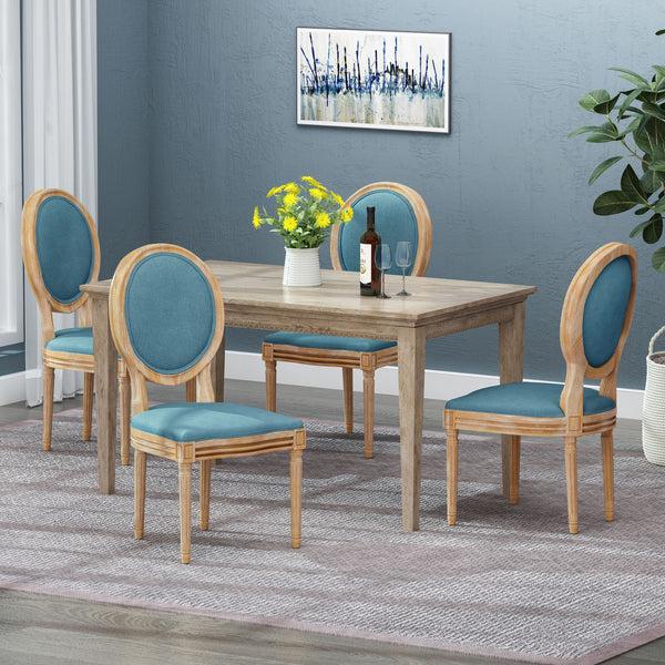 gdf studio Lariya French Country Dining Chairs (Set of 4)