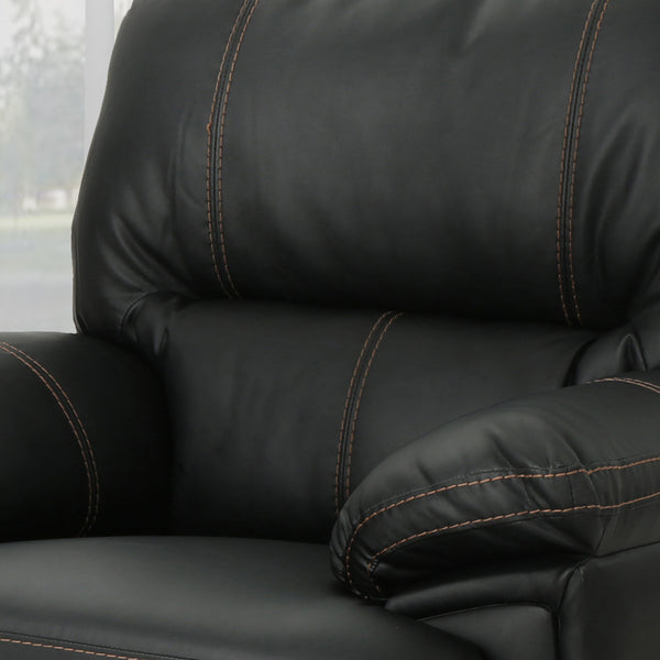 Gdf Studio Laurent Bubba Leather Swivel Power Recliner