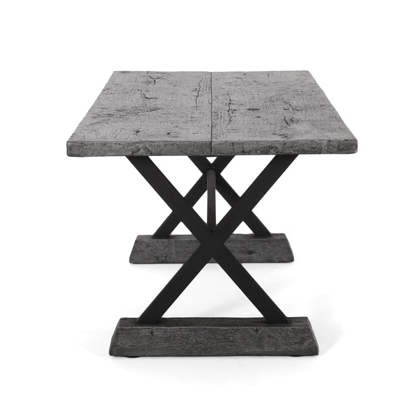 Gdf Studio Lavelle Outdoor Lightweight Concrete Dining Table