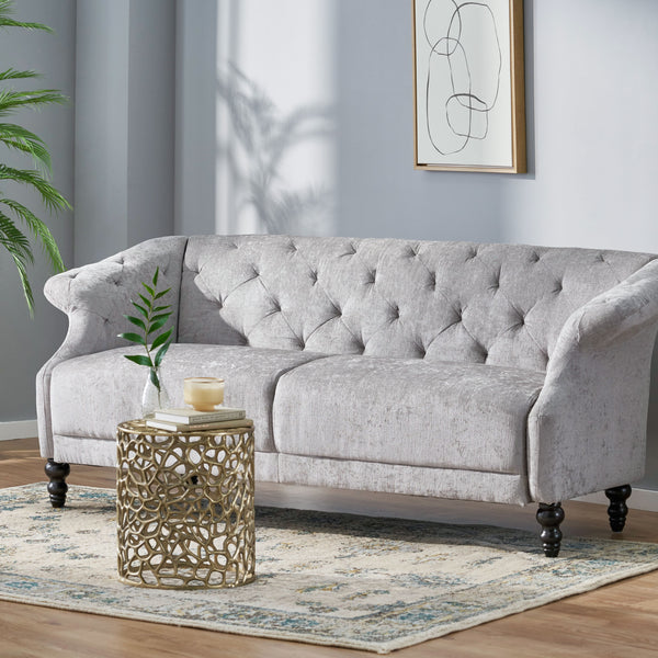 gdf studio Lavonia Contemporary Tufted 3 Seater Sofa