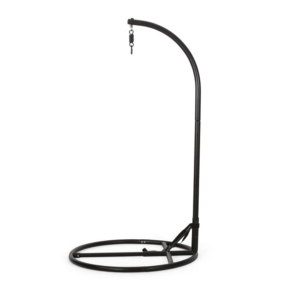 Gdf Studio Leasa Outdoor Wicker Hanging Teardrop / Egg Chair