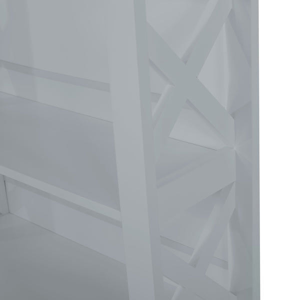 Gdf Studio Lewis Modern Wall-Mounted Bathroom Storage Cabinet With Drawers