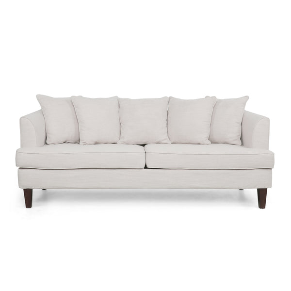 Gdf Studio Lilburn Contemporary Pillow Back 3 Seater Sofa