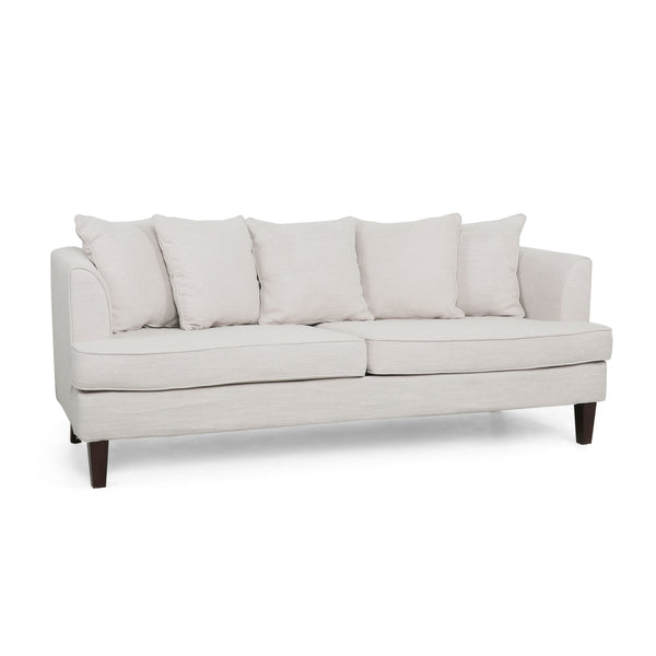 gdf studio Lilburn Contemporary Pillow Back 3 Seater Sofa