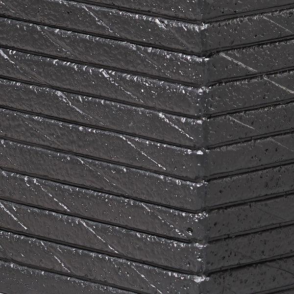 Gdf Studio Lilith Garden Urn Planter Square Riveted Lightweight Concrete