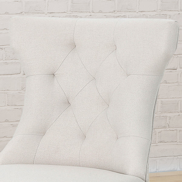 Gdf Studio Louis Traditional Two Toned Fabric Dining Chair (set Of 2)