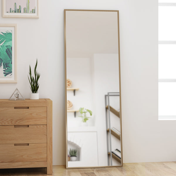 Gdf Studio Louise Modern Rectangular Standing Mirror