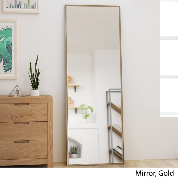 Gdf Studio Louise Modern Rectangular Standing Mirror