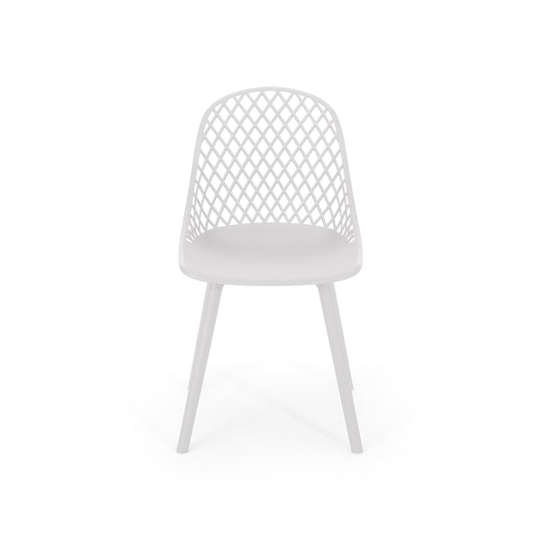 Gdf Studio Lucy Outdoor Modern Dining Chair (Set Of 2)