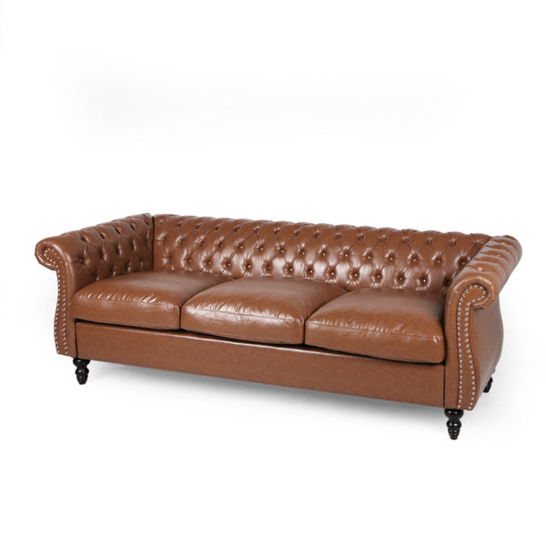 Gdf Studio Madelena Traditional Chesterfield 4 Piece Living Room Set