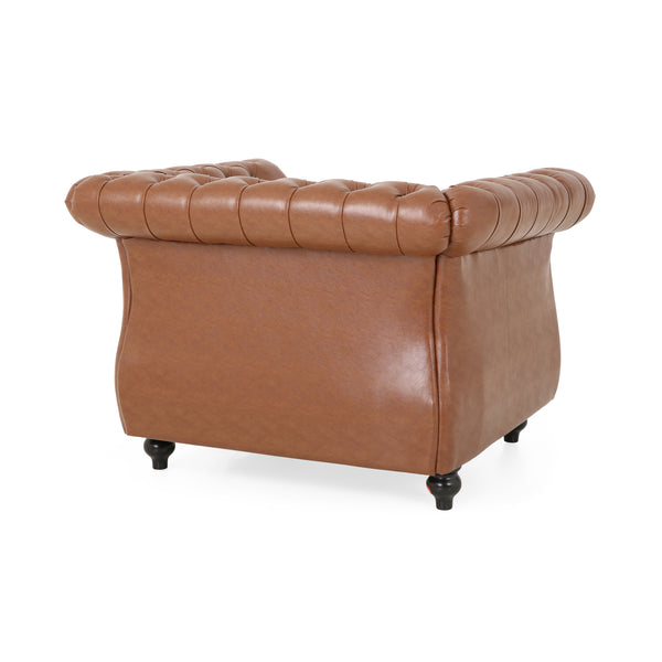Gdf Studio Madelena Traditional Chesterfield Club Chair