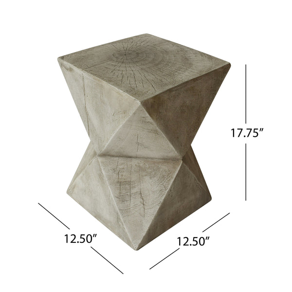 Gdf Studio Manuel Indoor Lightweight Concrete Accent Table